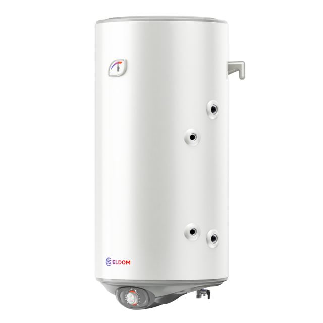Boiler termoelectric cu o serpentina, Eldom GREEN LINE WVF10046FSR, 100 Litri, 2 Kw, serpentina pe partea dreapta