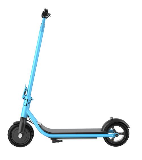 Trotineta electrica pliabila iSEN C1 KIDS, boxa bluetooth, roti 8inch, motor 200W, autonomie  10-15 km, viteza 15km h (Albastru)