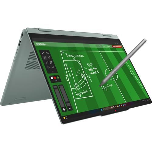Laptop 2in1 Lenovo IdeaPad 5 14AGP11 (Procesor AMD Ryzen™ AI 7 445 (8M Cache, up to 4.6 GHz) 14inch WUXGA OLED Touch, 16GB DDR5, 1TB SSD, AMD Radeon 840M, Verde)