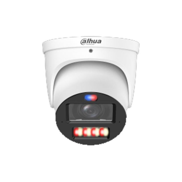 Camera supraveghere IP Dome motorizata cu iluminare duala Dahua WizSense IPC-HDW3649H-ZAS-PV-PRO, 6 MP, 2.7-12 mm, IR/Lumina alba 50 m, alarma sonora si luminoasa, microfon dublu, difuzor, AI, slot card, PoE+