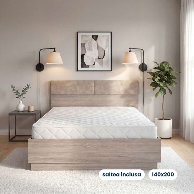 Pat AMBRO cu saltea inclusa, 140x200