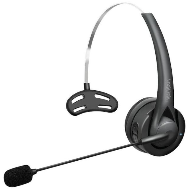 logilink Casti mono / headset cu microfon Logilink BT0075, Bluetooth 6.0, USB-C, Negru