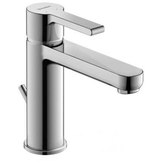 Duravit Baterie lavoar Duravit B.2, monocomanda, marime M, cartus ceramic, set evacuare cu tija, crom