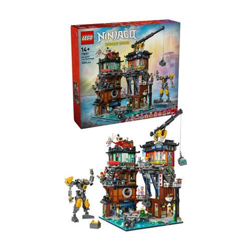 LEGO® Ninjago - Ateliere in orasul NINJAGO® 71837, 3244 piese
