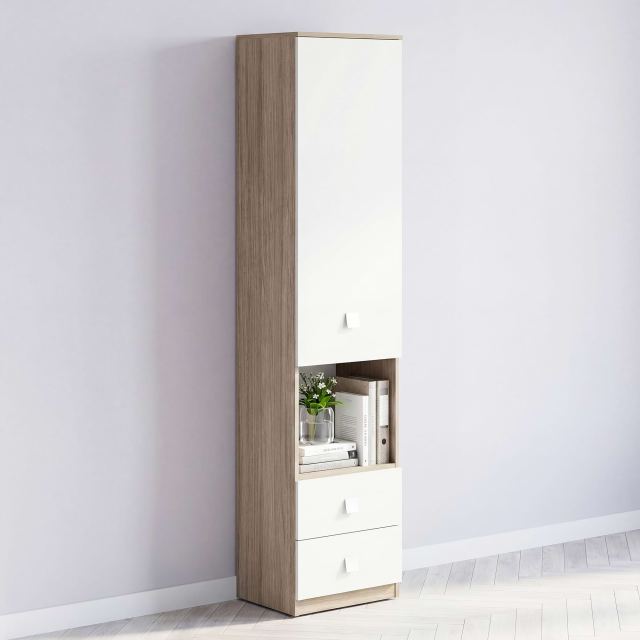 Biblioraft LINEA 45, 1 Usa, 2 Sertare