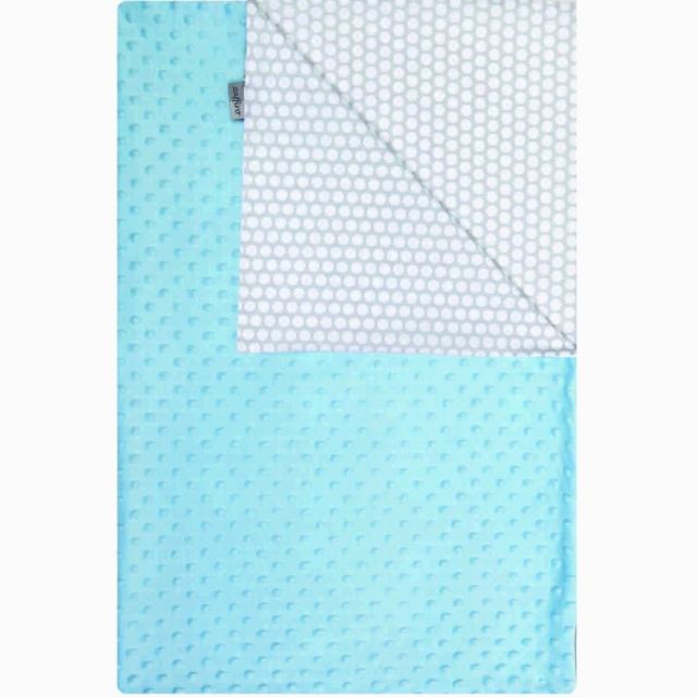 Paturica bebelusi Minky 75x100 Womar Zaffiro AN-MK-01