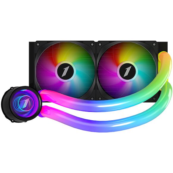 1st&nbsp;PLAYER Cooler Procesor 1STPLAYER MOTHRA MT240 INFINITE SPACE ARGB NEGRU, marime radiator 240mm, 2 ventilatoare ARGB, viteza ventilatoare 2500 RPM