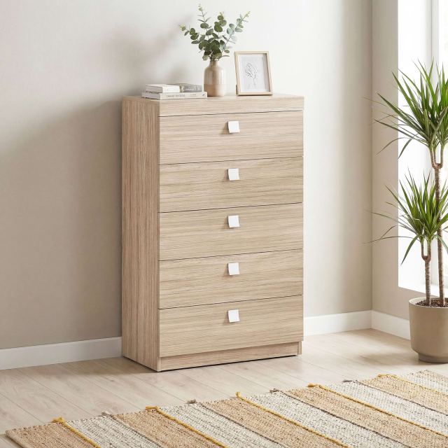 Comoda inalta LINEA, 5 sertare