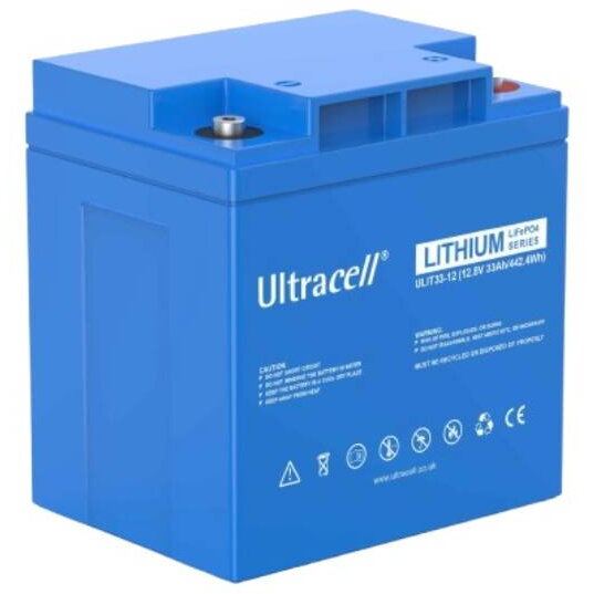 ULTRACELL Acumulator ULTRACELL 12V 12Ah LITIU 12.8V/20Ah ULIT20-12 F12