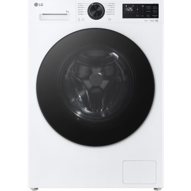 LG Masina spalat LG F2X50S8TLB, DIRECT DRIVE, 8 kg, 1200 rpm, 12 programe, TurboWash, SLIM, Alb, cls A