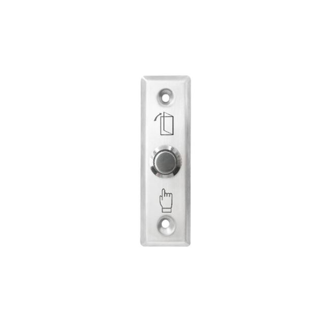 Buton cerere iesire LinkPower ML-903, otel inoxidabil, NO/COM, 12V