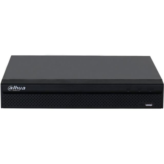 Dahua Sistem NVR Dahua NVR2108HS-8P-4KS3, 8 canale, 8PoE, 1U, 1HDD Lite, Suport AI, 4K, Negru