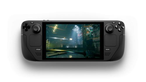 Consola Valve Steam Deck LCD, CPU AMD Zen 2 / GPU 8 RDNA, 16GB RAM, 256GB, Ecran LCD 7inch, Bluetooth, Wi-Fi, SteamOS (Negru)