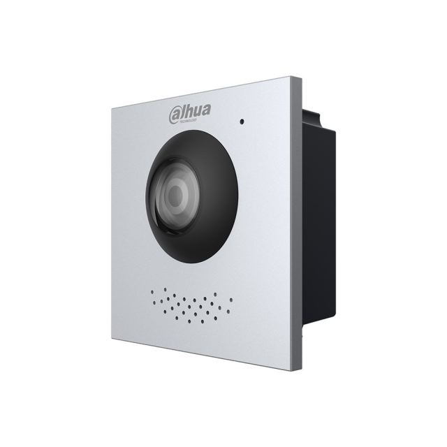 Videointerfon exterior IP Dahua VTO4202F-P-S3, 2 fire, 2 MP, IR, difuzor, slot card, 3000 carduri, tamper, 1x port Ethernet 10/100Mbps, IP65, PoE, control de pe telefon