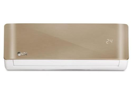 Aparat de aer conditonat LDK Deluxe Gold, 12000 BTU, Inverter, Filtru HEPA, Ionizare, Wi-fi (Alb/Auriu)