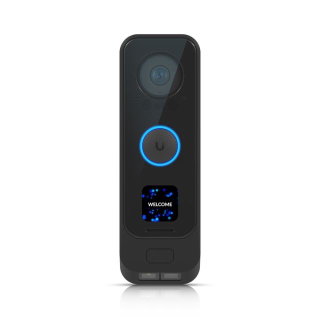 Vizor electronic cu sonerie Ubiquiti UniFi G4 Pro UVC-G4DOORBELLPRO, 5MP, Night Vision, microfon, difuzor, WiFi, Bluetooth