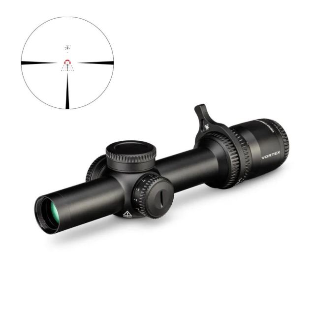 Luneta de arma pentru vanatoare Vortex Strike Eagle 1-10x24 FFP EBR-8 BDC MOA