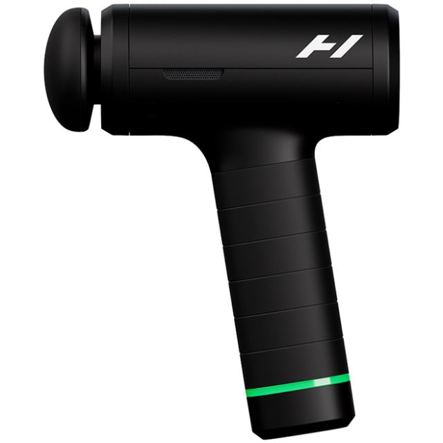 Hyperice Pistol de masaj cu vibratie Hyperice Hypervolt 3 Pro, 6 viteze, 5 atasamente, Autonomie pana la 4 ore, 1500-2500 RPM, Bluetooth, 18V, Negru