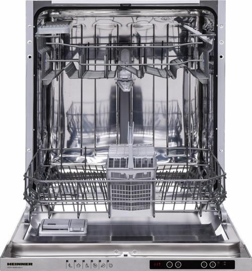 Masina de spalat vase incorporabila Heinner HDW-BI6614IE++, 14 Seturi, 6 Programe, Aquastop, Clasa E, 60 cm (Alb)