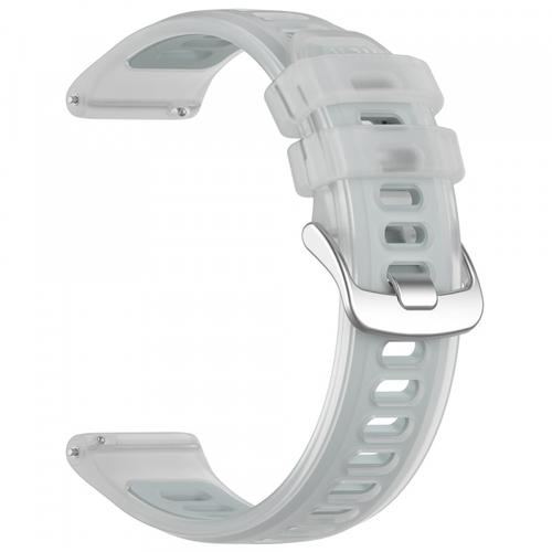 Curea Techsuit W084 pentru Samsung Galaxy Watch / Huawei Watch Series, 22mm, Alb