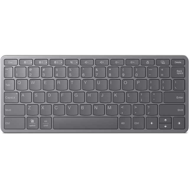 Lenovo Tastatura Lenovo ZG38C05820, Wireless & Bluetooth, QWERTY, Gri
