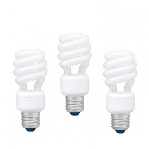 Panasonic Bec economic Panasonic EFD22E27HD3E-3, soclu E27, putere 22W, forma spirala, lumina alb calda, alimentare 220 – 240 V, pachet 3 becuri