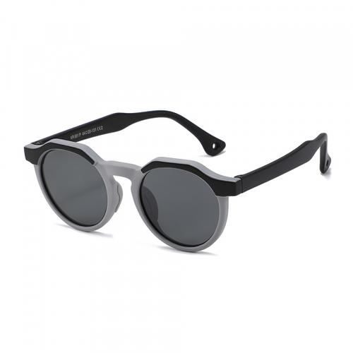 Ochelari De Soare Copii Techsuit 601, Polarizati, Protectie UV, Negri/Gri