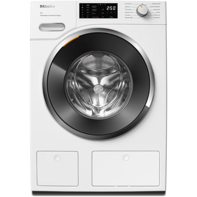 Miele Masina de spalat rufe Miele WWG 880 WCS, 9 kg, 1400 rpm, Clasa A, SteamCare, Dozare automata, QuickPowerWash, Alb