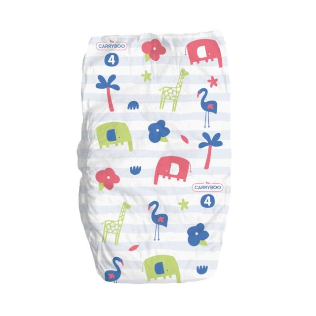 Scutece chilotel C4(8-15kg) ECO, marimea 4 Carryboo Nature 30 bucati