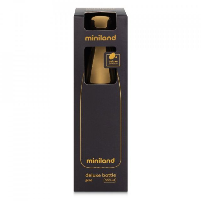Sticla termos lichide Miniland Deluxe Gold 500 ml