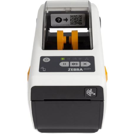 ZEBRA Imprimanta de etichete Zebra ZD411 Healthcare, Direct termic, 203 dpi, Latime printabila maxim 56 mm, USB, USB Host, Bluetooth Low Energy 5, Ethernet
