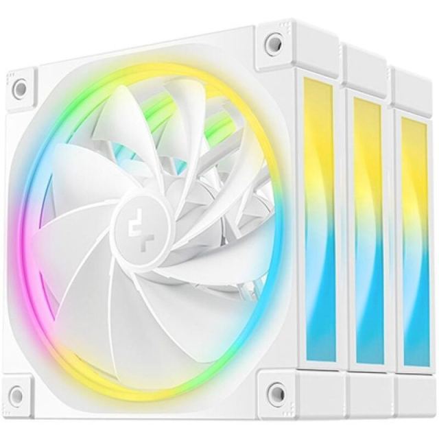 Deepcool Ventilatoare DEEPCOOL FL12R-3in1, 2 x 120mm, ARGB, Alb