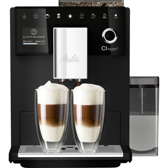MELITTA Espressor Melitta F630-211, 1400 W, 1,8 L, Negru