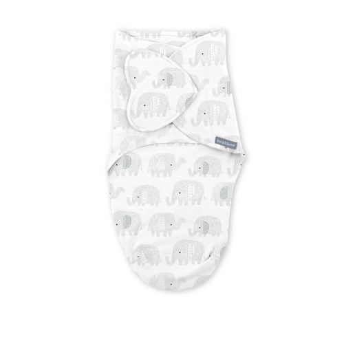 Sistem de infasare Ingenuity Swaddle colectia Monogram Scribble Elephant, Me 0-3 luni