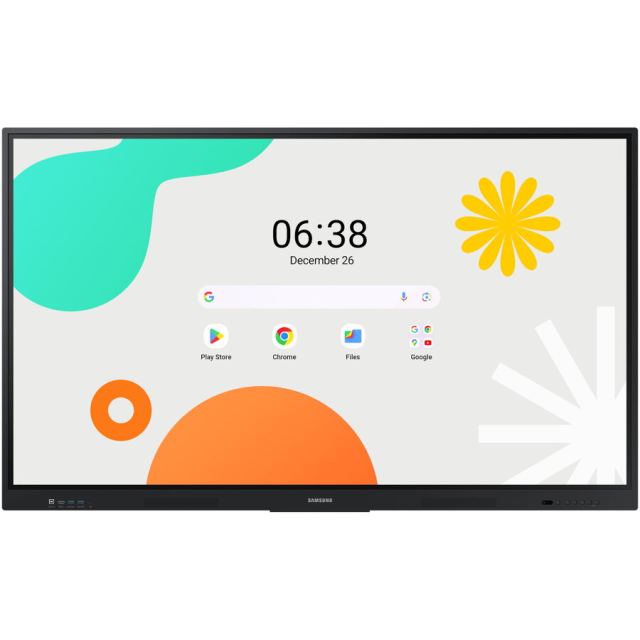Samsung Tabla interactiva Samsung 86 Signage Seria WAF LH86WAFWLGCXEN, 4K UHD (3840 x 2160), 40 puncte, Wi-Fi 5, Bluetooth, 8 ms, Android