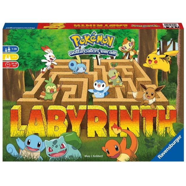 Ravensburger Joc labirint pentru copii Ravensburger - Labyrinth Pokmon, de la 7 ani, multilingv include RO