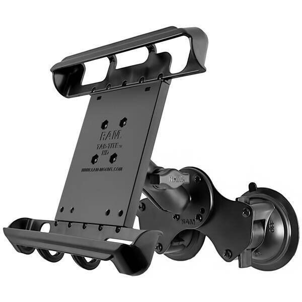 RAM&nbsp;MOUNTS RAM® Tab-Tite™ Dual Suction Mount pentru iPad Pro 9.7 cu carcasa