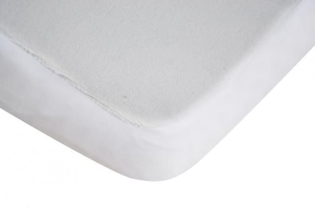 Protectie impermeabila anti-bacteriana pentru saltea 140x70 cm KikkaBoo din bumbac,compatibila cu saltele cu grosime maxim 15cm