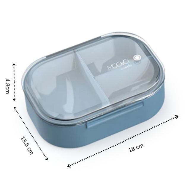 Cutie mica pentru pranz Nuvita Powder Blue 490 ml