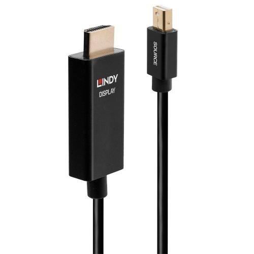 Cablu Lindy LY-40921, DisplayPort - HDMI, 1m