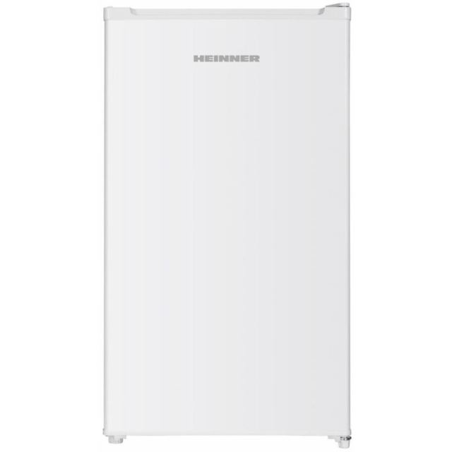 HEINNER Frigider Heinner HF-HM90INVE++, compresor Inverter, capacitate totala: 90L, clasa energetica: E, control mecanic cu termostat ajustabil, lumina LED, 1 raft de sticla, compartiment pentru fructe si legume, usa reversibila, dimensiuni (LxAxI): 47.5