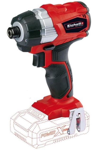 Surubelnita fara fir cu impact Einhell Power X-Change TE-CI 18 Li Brushless Solo, 18 V, 180 Nm, nu include acumulator