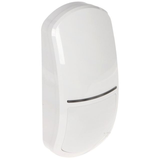 Detector de miscare wireless PIR Satel Be Wave APD-200, 868 MHz, RF 2000 m, 15x24 m, 90 grade, tamper, autonomie 2 ani, alb