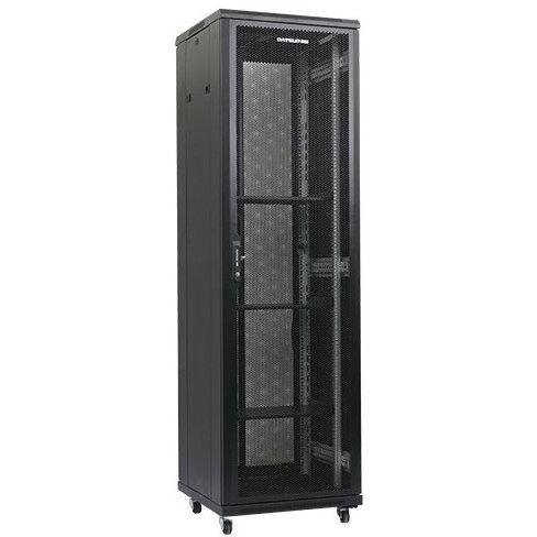 Dateup Cabinet metalic DATEUP MS3.8042.9801 42U, Stand alone, 800 x 1000, Metal door, Panouri laterale detasabile, Negru
