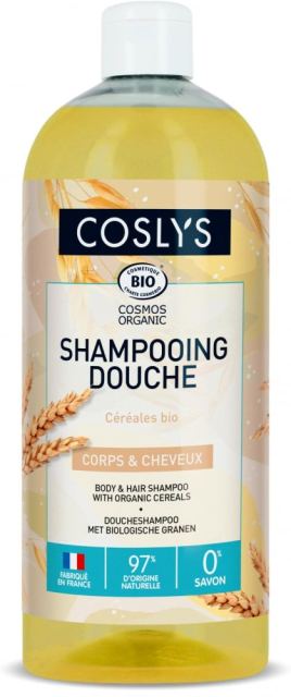 Gel de dus si sampon Bio cu cereale Coslys 1 litru