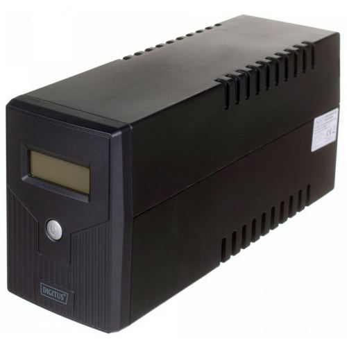 Digitus UPS Digitus by Assmann DN-170064-LCD-B, Line-Ineractive, 800 VA, 480W, Management, AVR, Negru