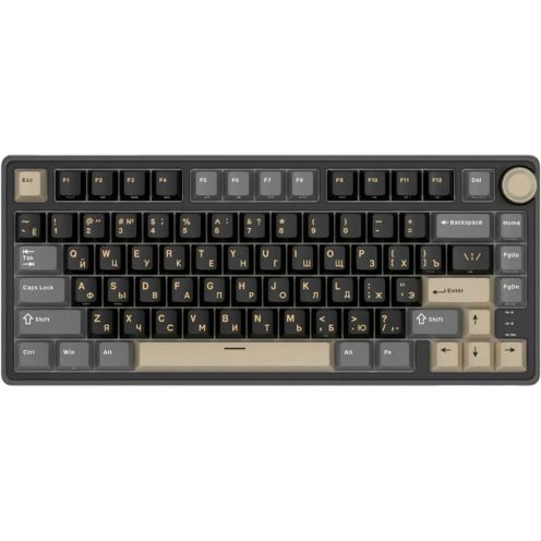 ROYAL&nbsp;KLUDGE Tastatura Gaming Royal Kludge R75, Brown Switch, iluminare RGB, Wired, Wireless 2.4Gzh, Bluetooth (Multicolor)