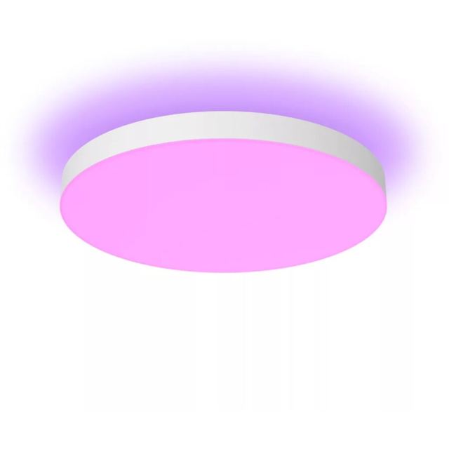 Philips Plafoniera LED inteligenta Philips Hue Datura, alb si RGB, marime S, diametru 38.4 cm, 48 W, Bluetooth