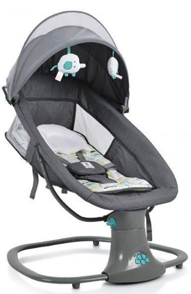 Leagan electric Cangaroo Axel, 0 - 12 luni, 0 - 9 kg, 5 viteze, Verde
