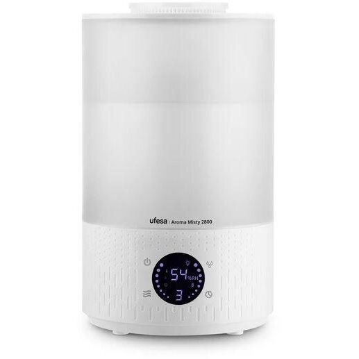 Ufesa Umidificator cu ultrasunete Ufesa Aroma Misty 2800, rezervor 2.8 l, 25 W, Alb